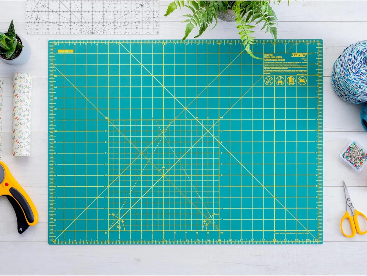 OLFA 24"x18" Self-Healing Rotary Cutting Mat
